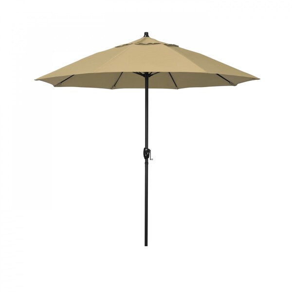 California Umbrella 7.5' Bronze Aluminum Market Patio Umbrella, Olefin Champagne 194061336588 - main